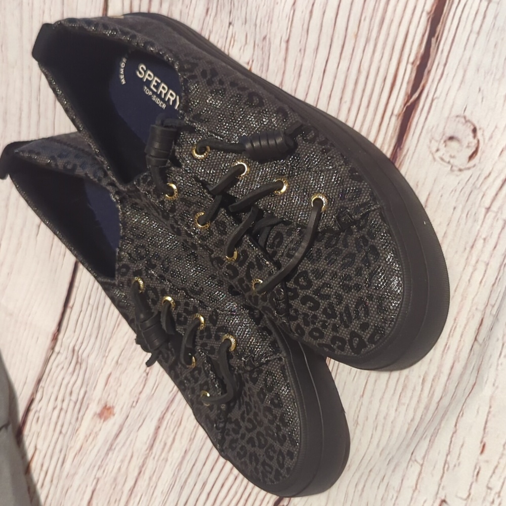 Sperry 9 Crest Vibe Slip-On Boat Preppy Sneakers